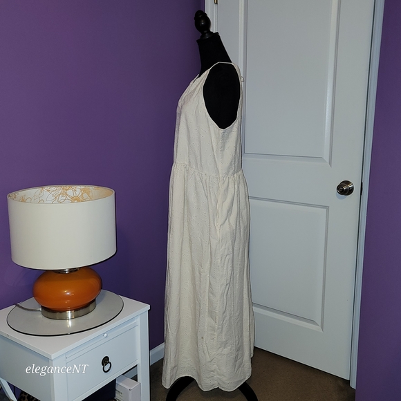 Universal Thread Beige Maxi Dress Sz: XL - Picture 6 of 9